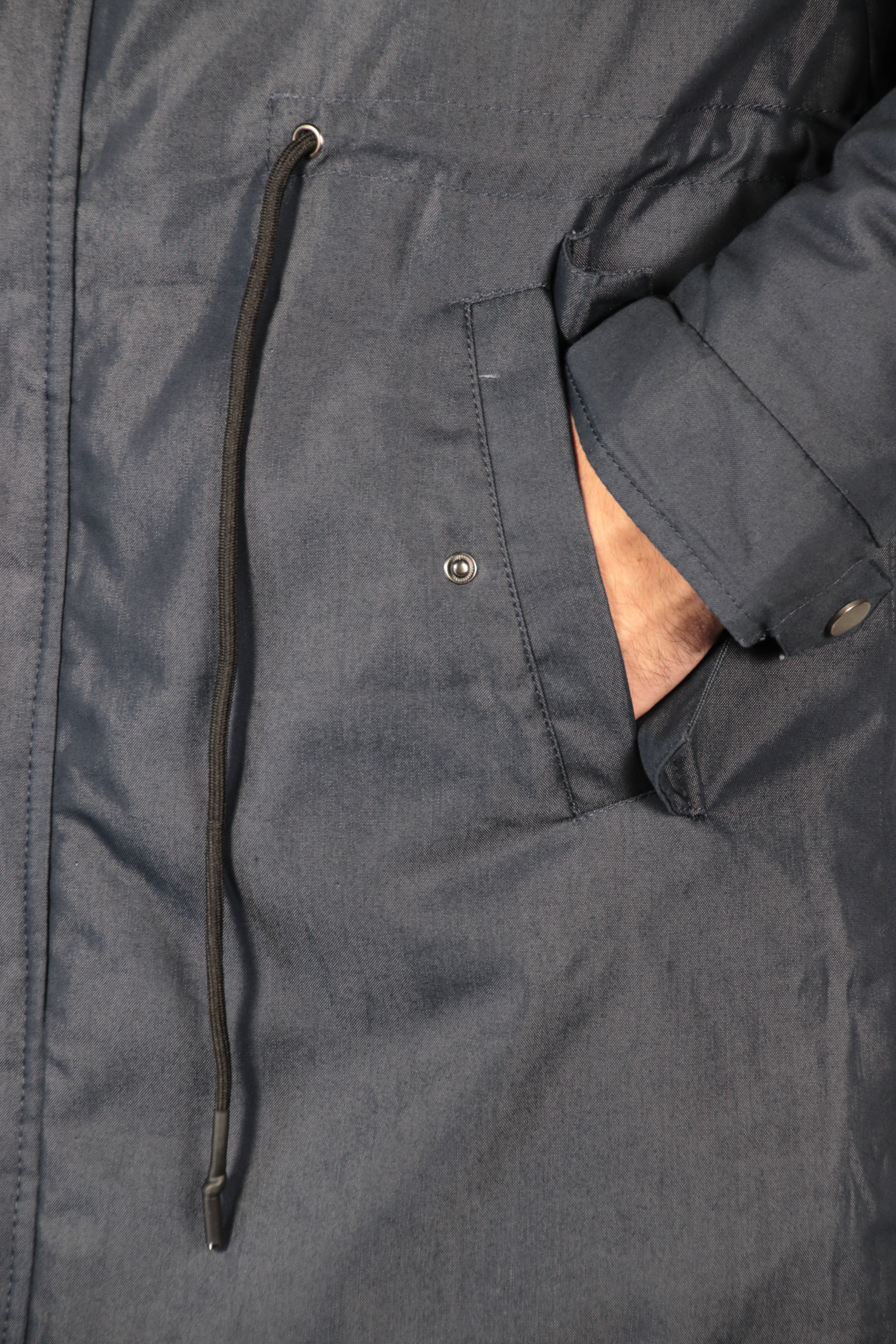 Winterjas Blauw Parka