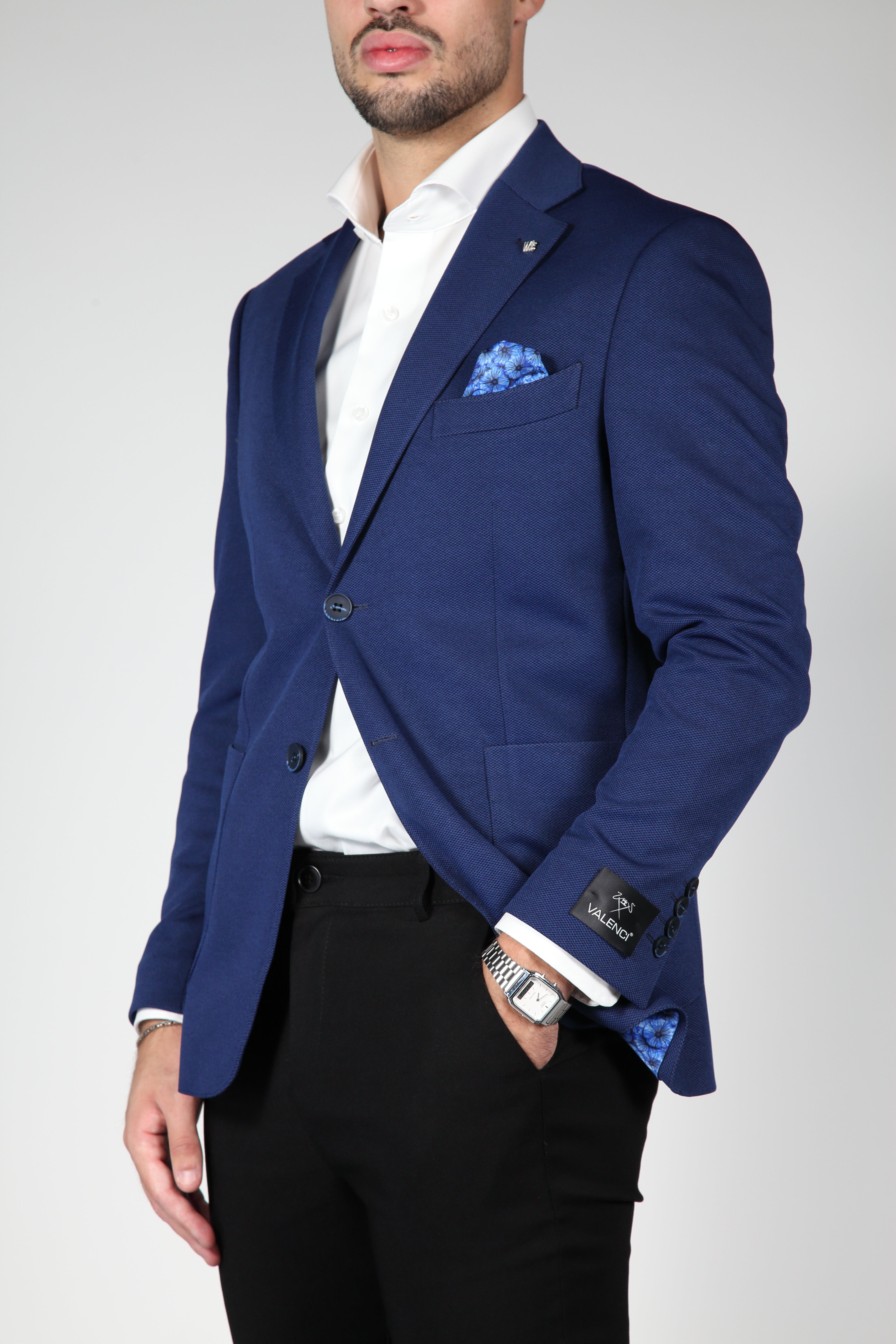 Men Blazer SlimFit Milano Blue