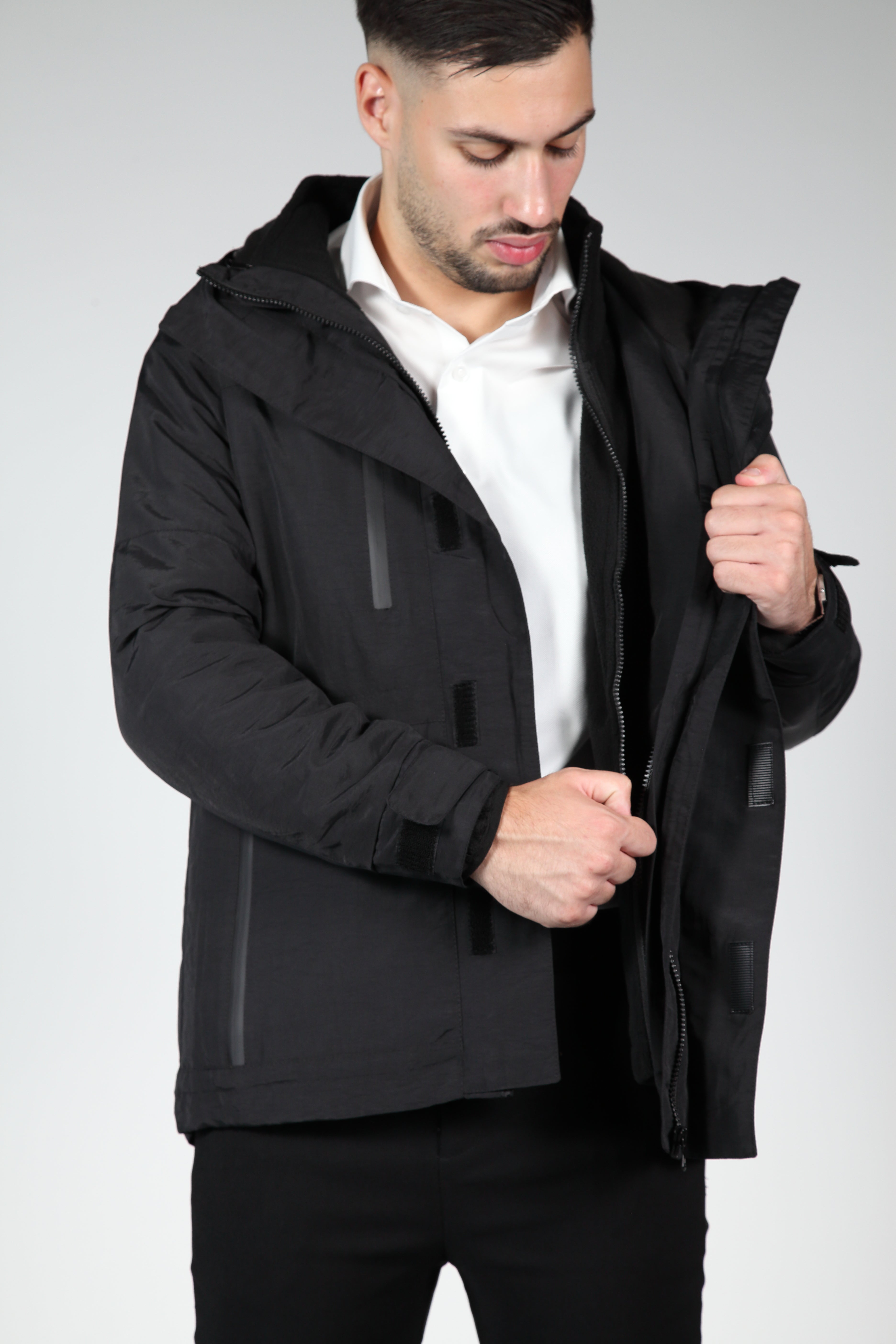 Winterjas Zwart Waterdicht