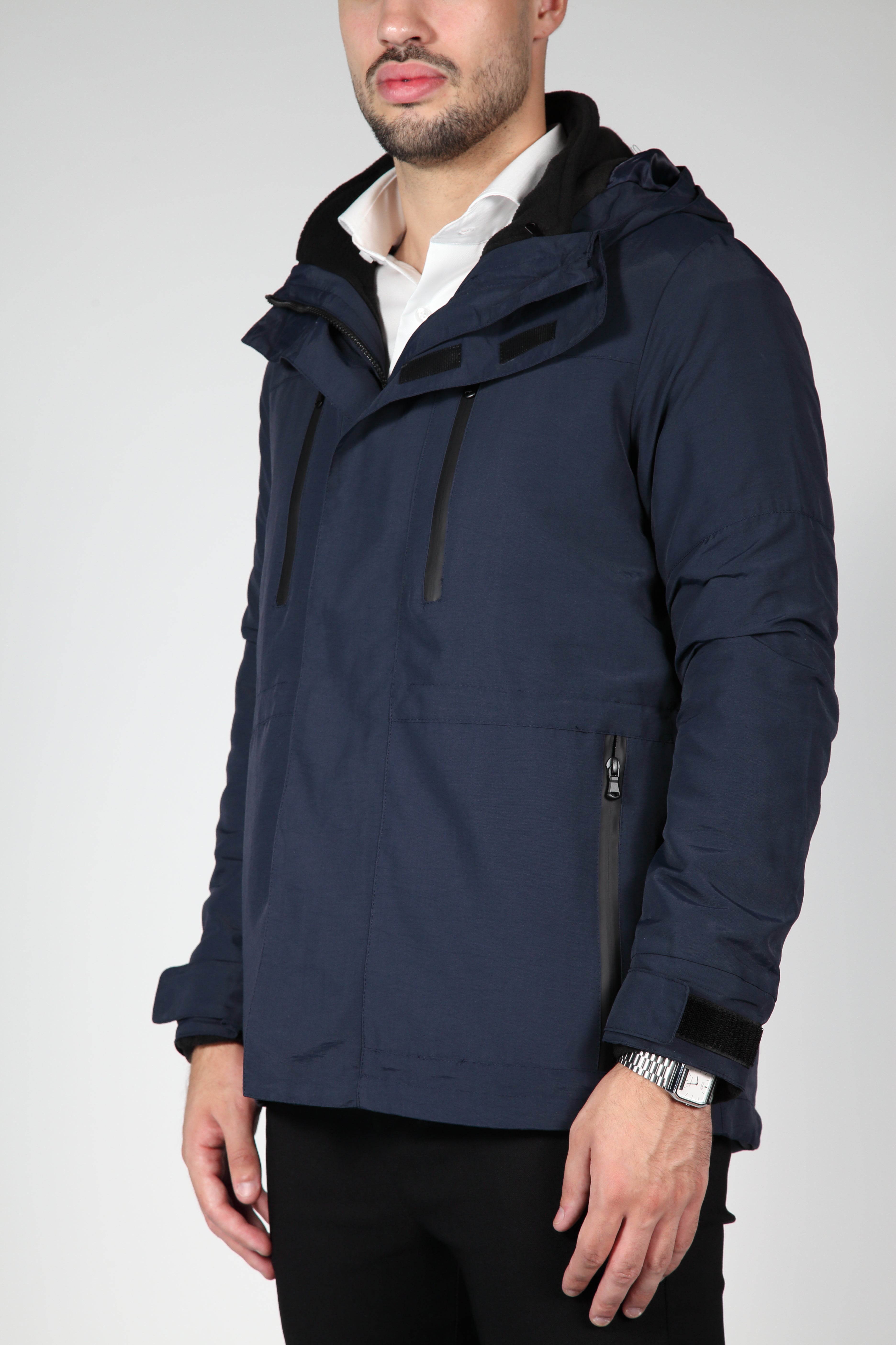 Winterjas Blauw Waterdicht