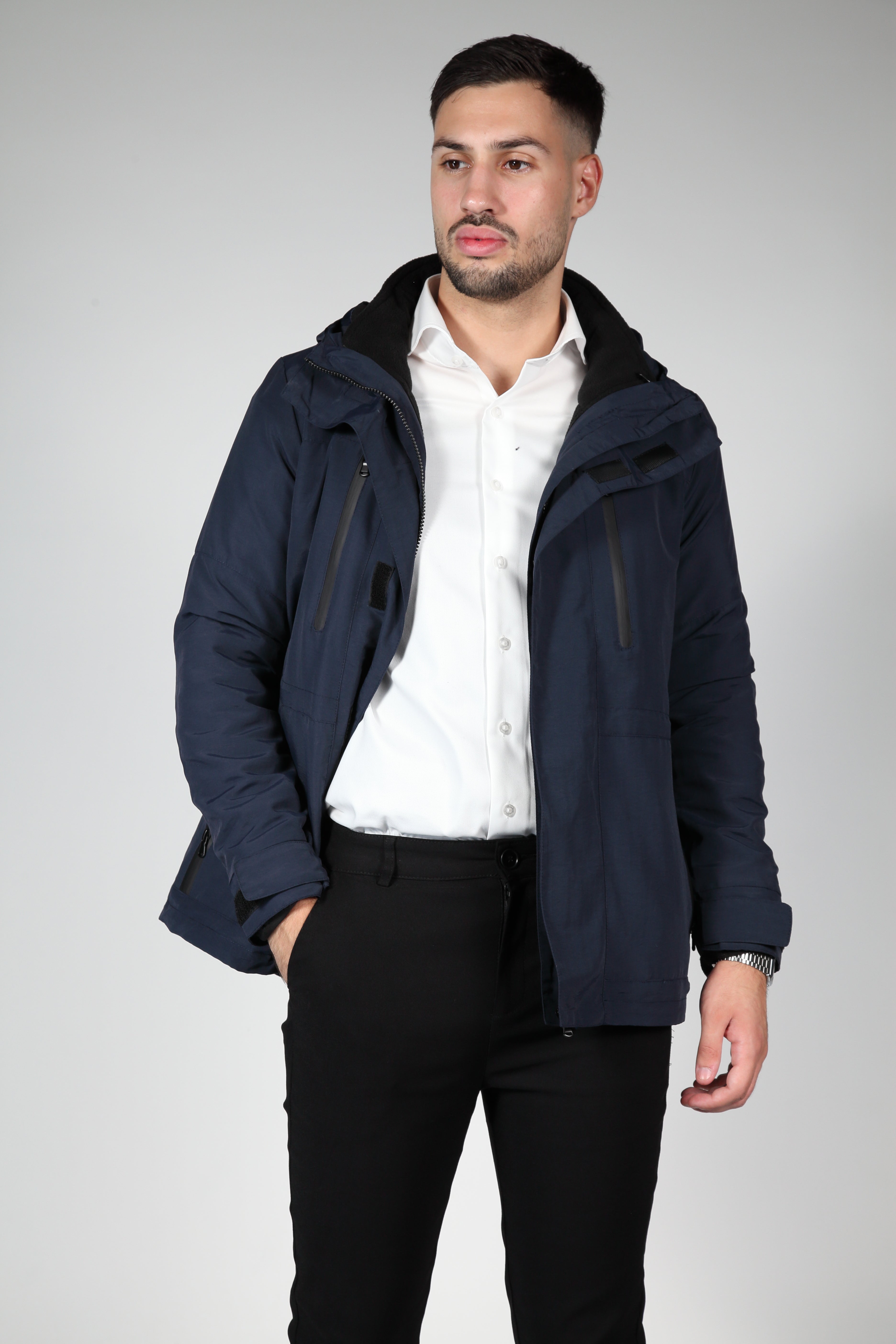 Winterjas Blauw Waterdicht