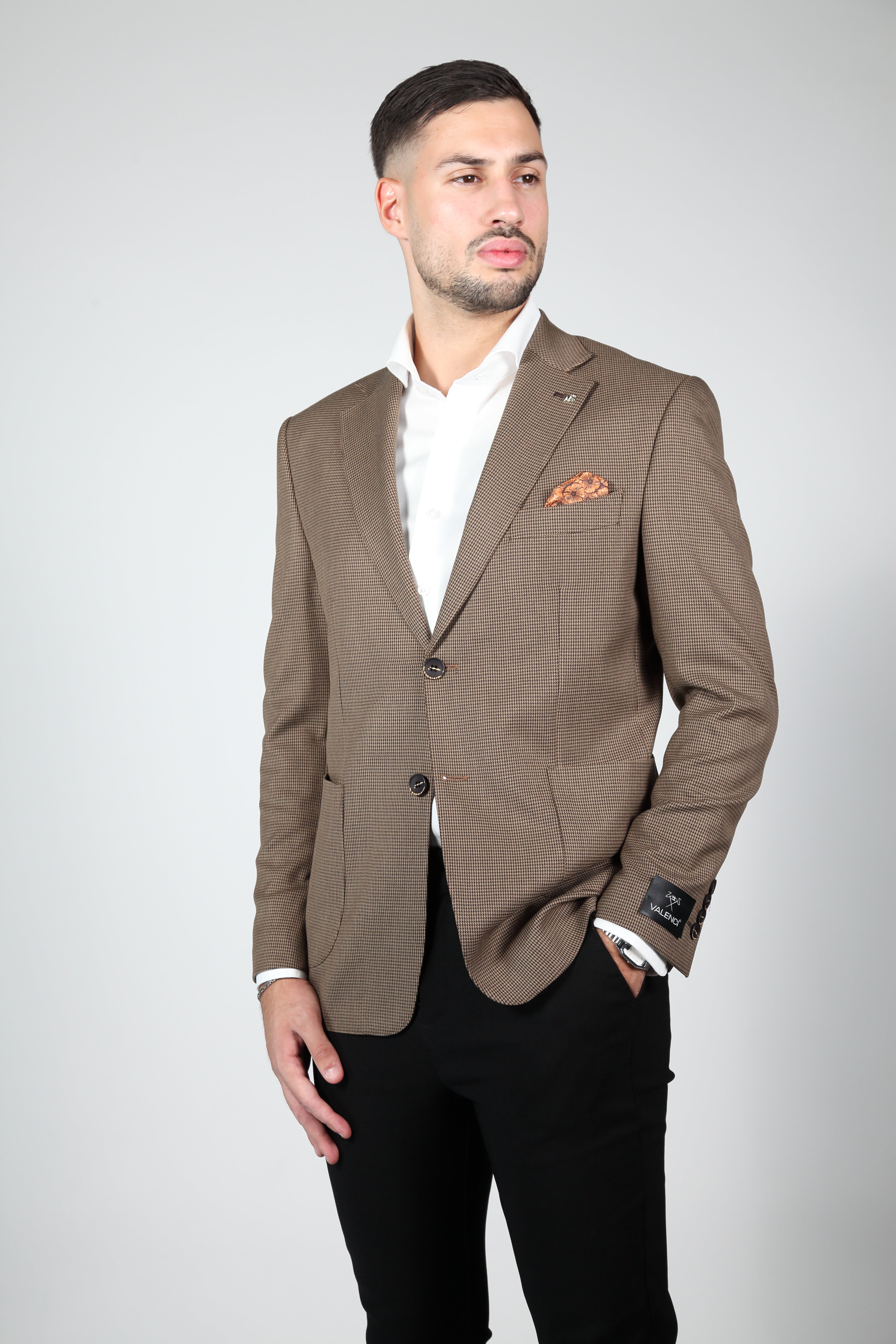 Men Blazer Slimfit Milano Beige