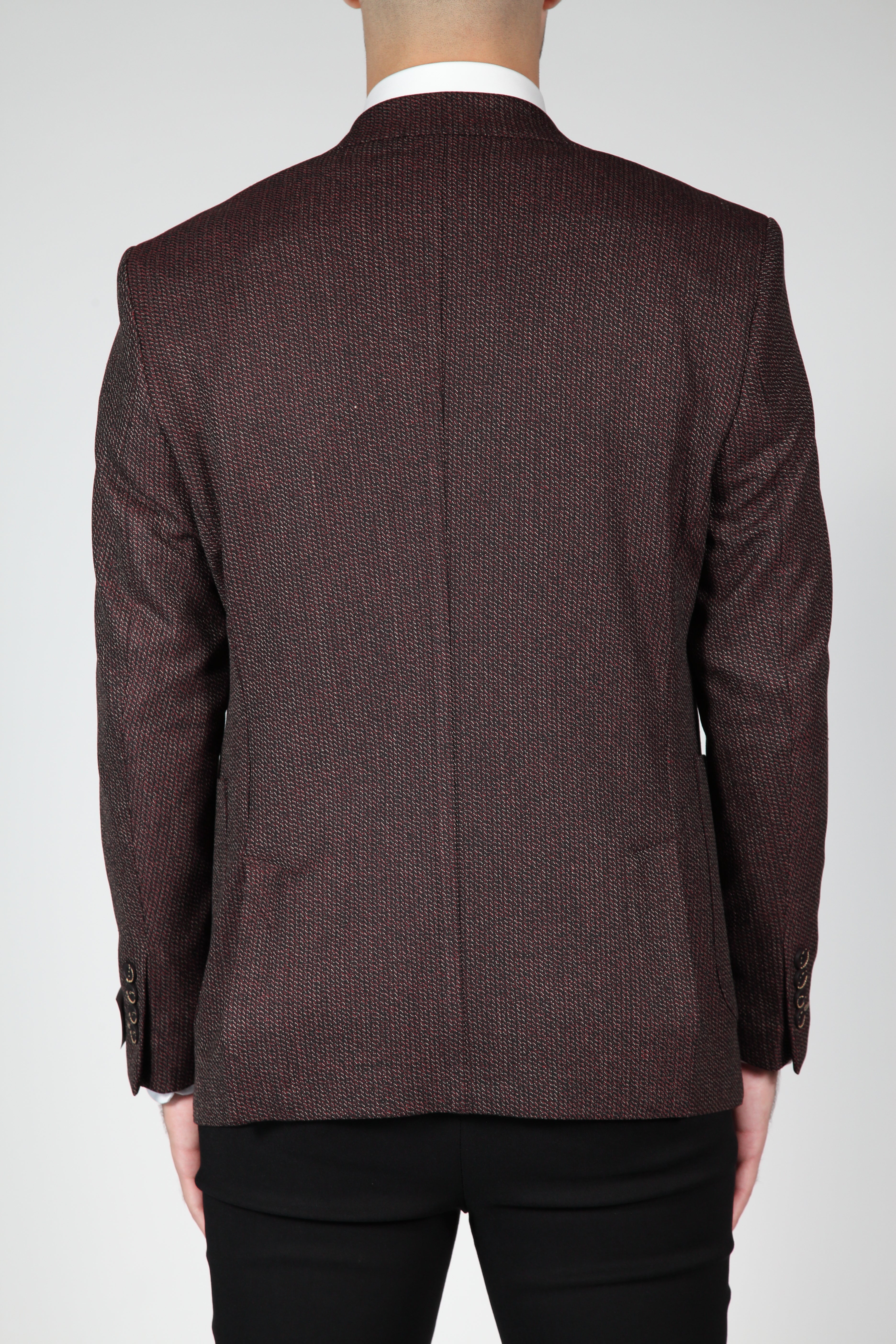 Men Blazer Slimfit Milano Bordeaux