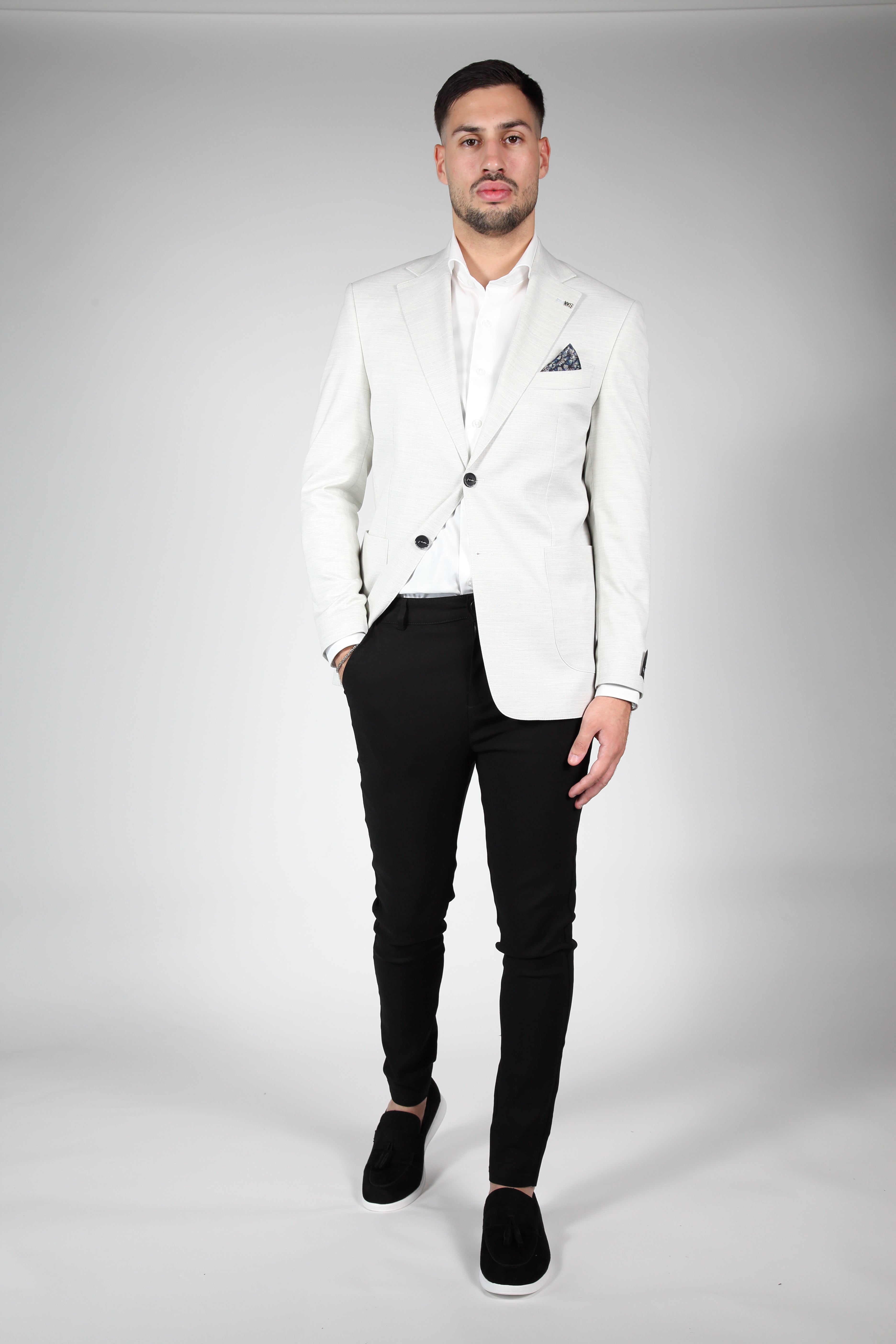 Men Blazer SlimFit Milano Gray