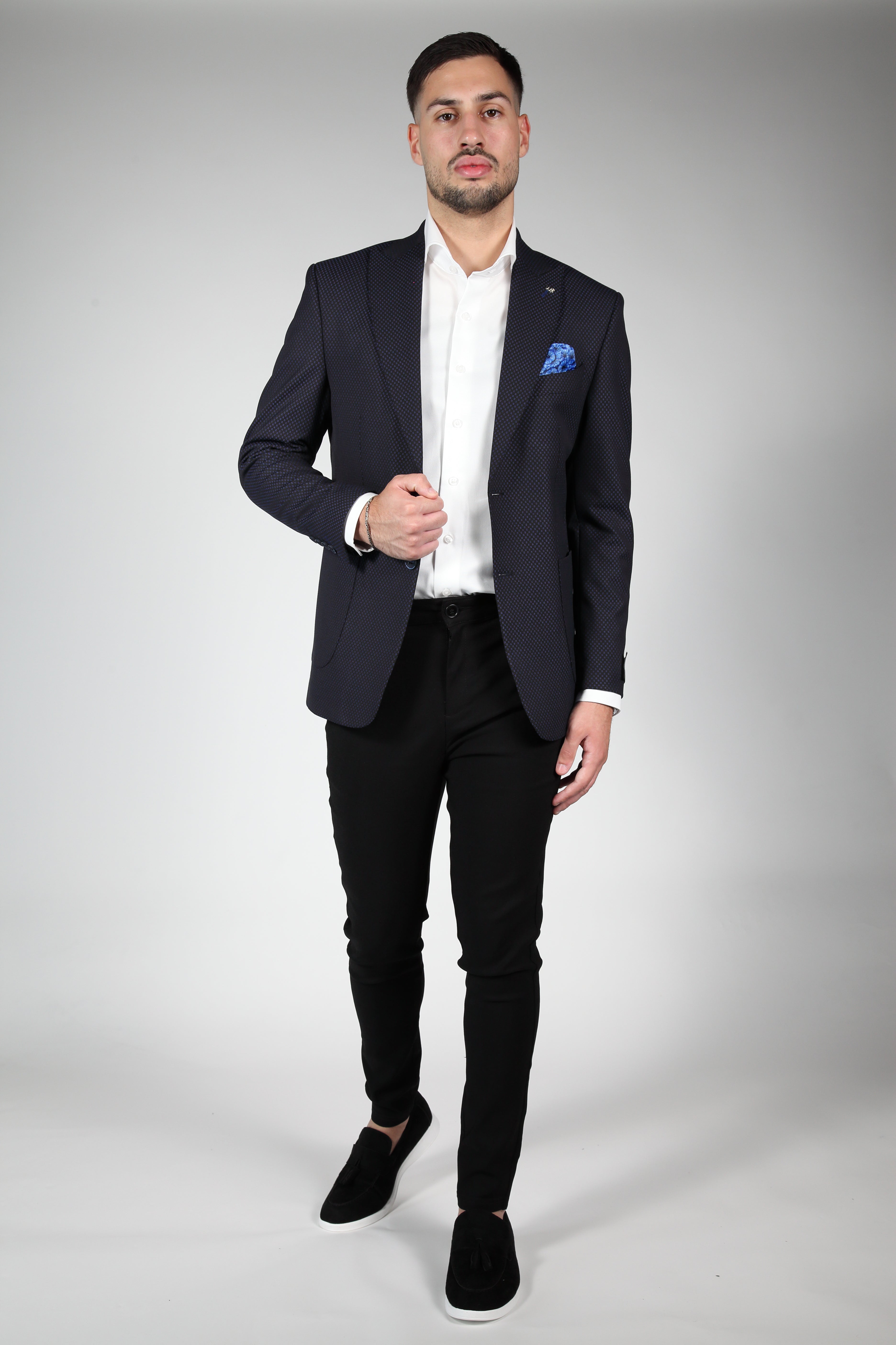 Men Blazer SlimFit Milano Navy