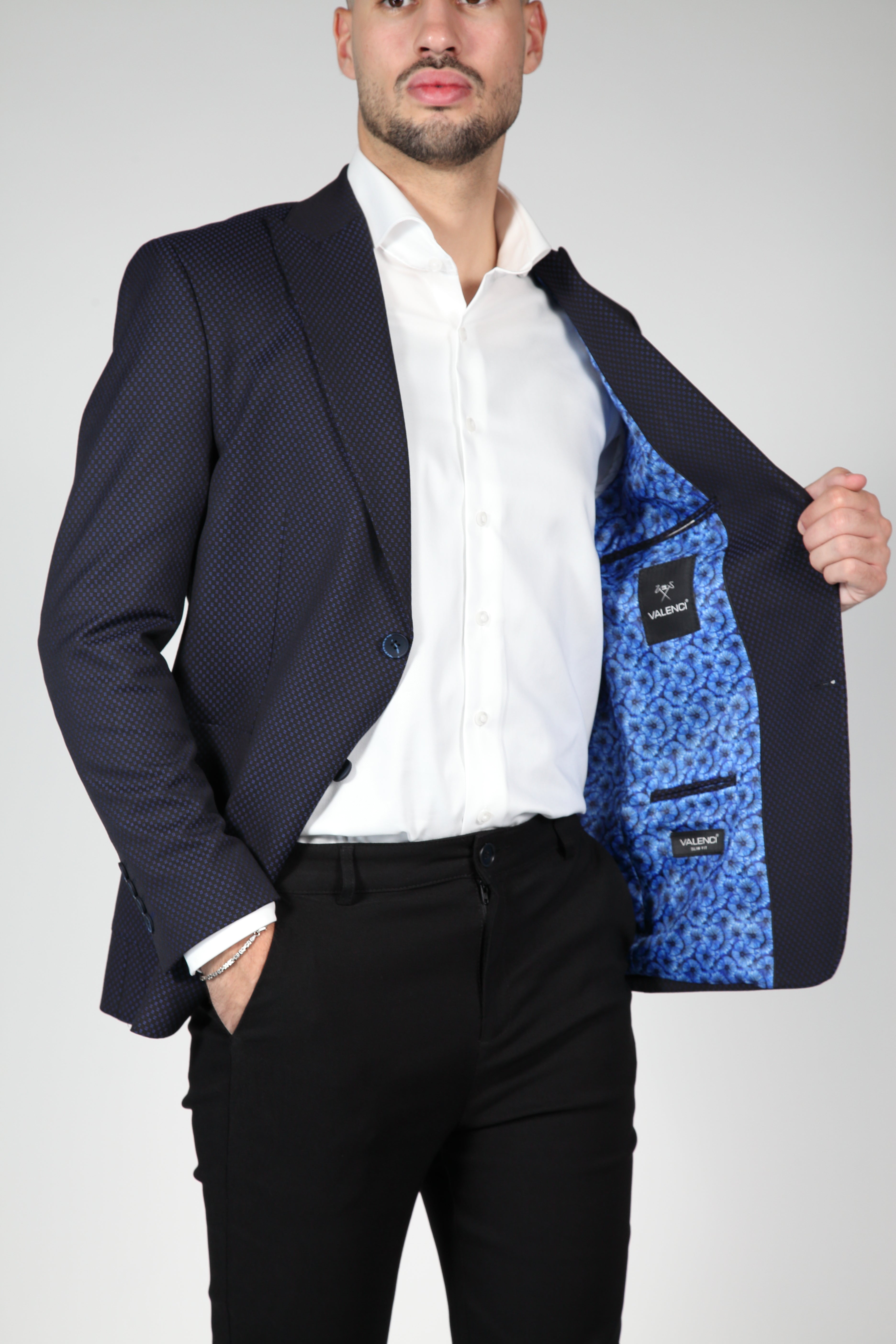 Men Blazer SlimFit Milano Navy