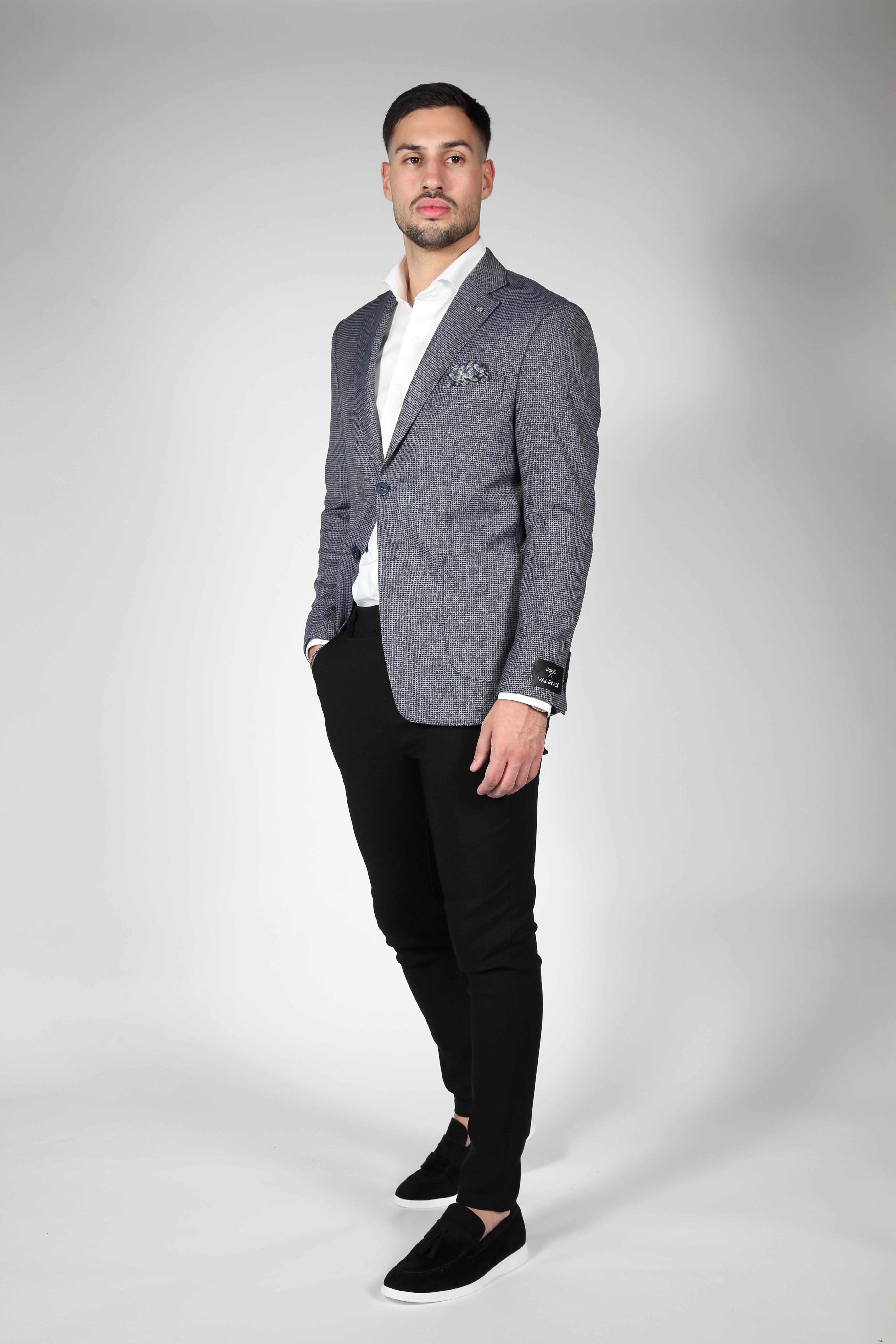 Men Blazer Slimfit Milano Anthracite