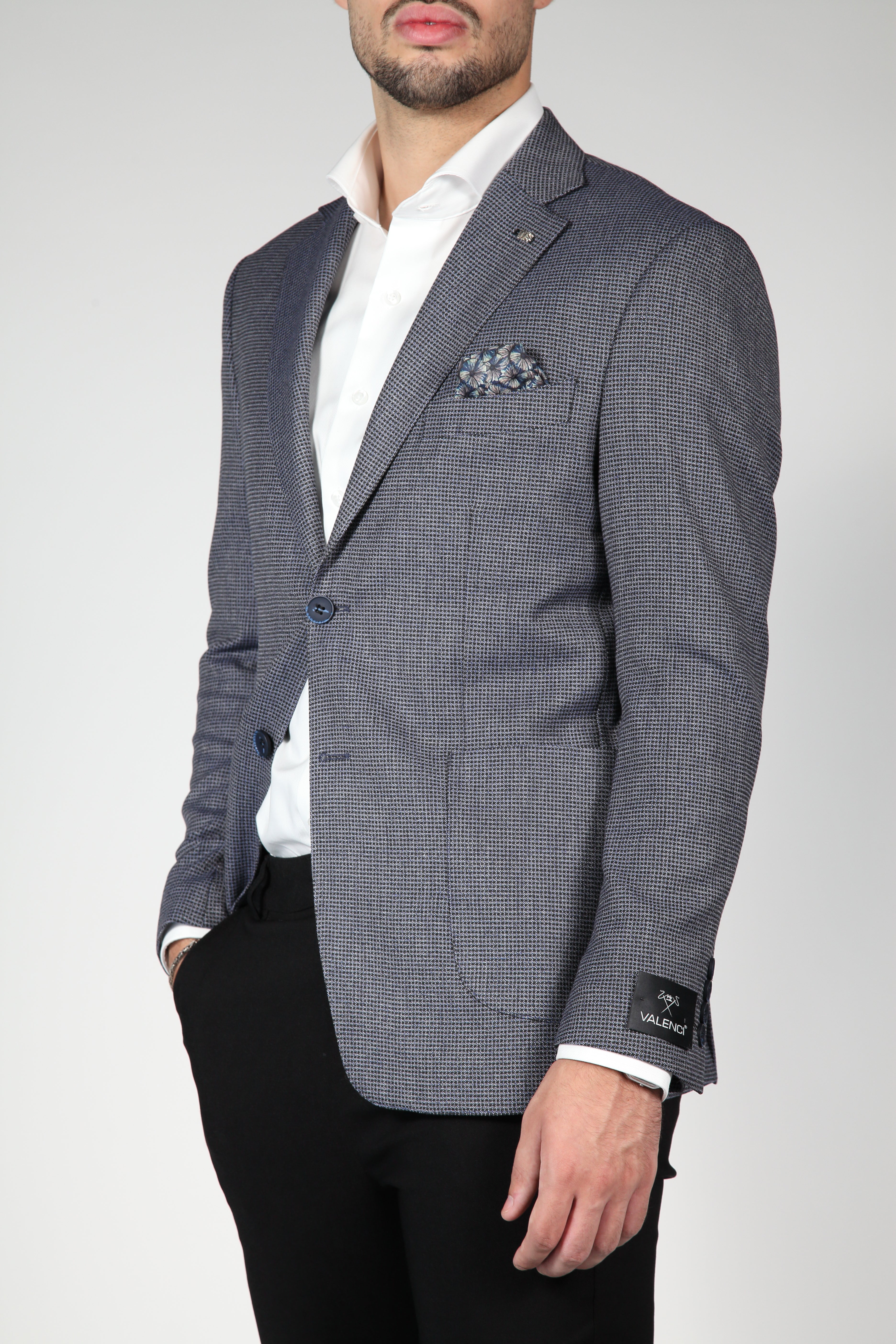 Men Blazer Slimfit Milano Anthracite