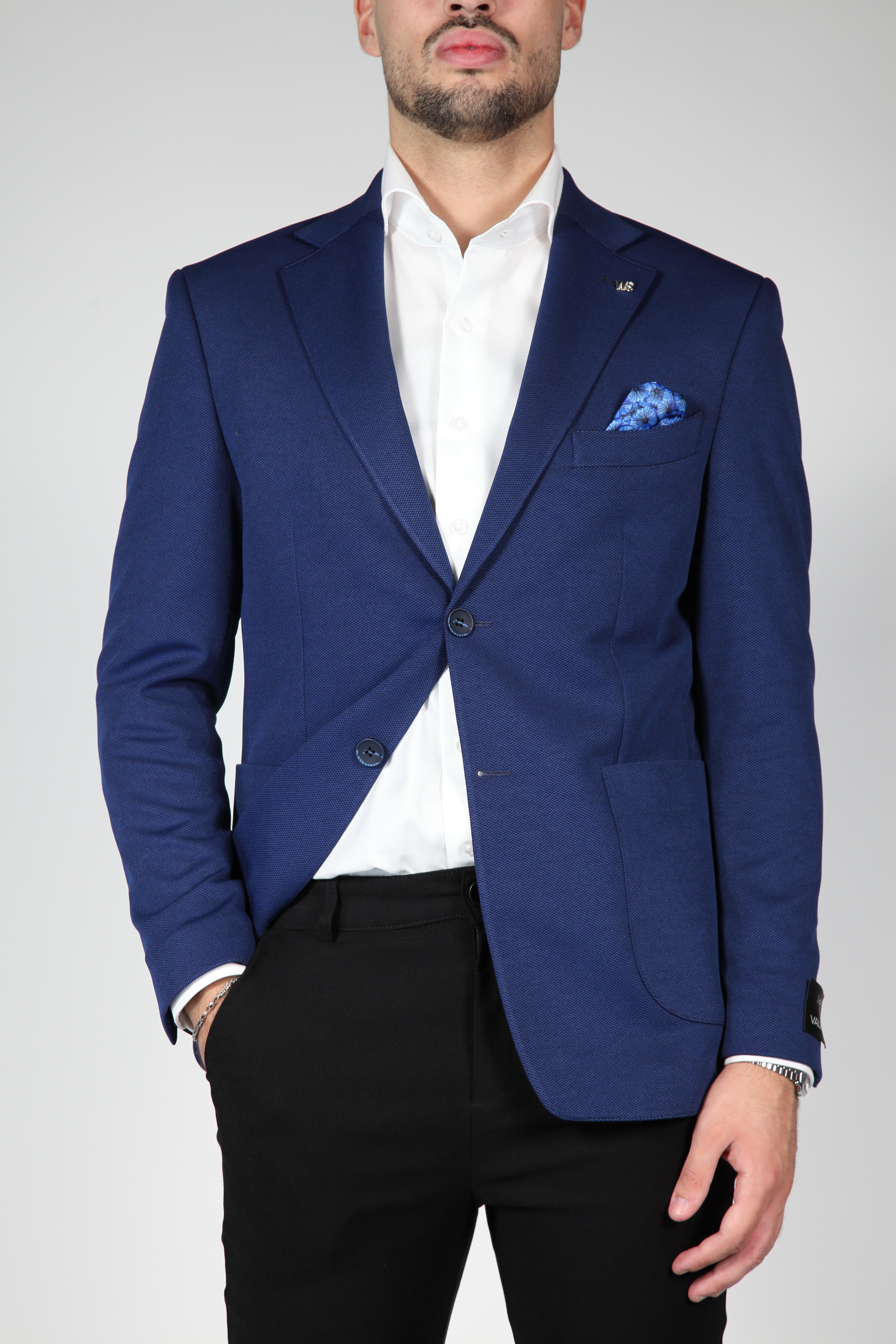 Men Blazer SlimFit Milano Blue