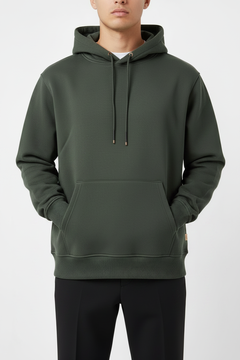 Arya Kapuzenpullover Dunkelgrün