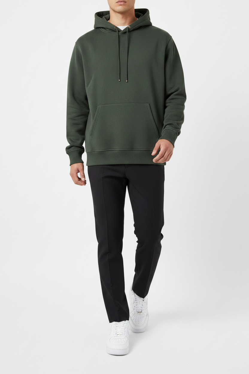 Arya Kapuzenpullover Dunkelgrün