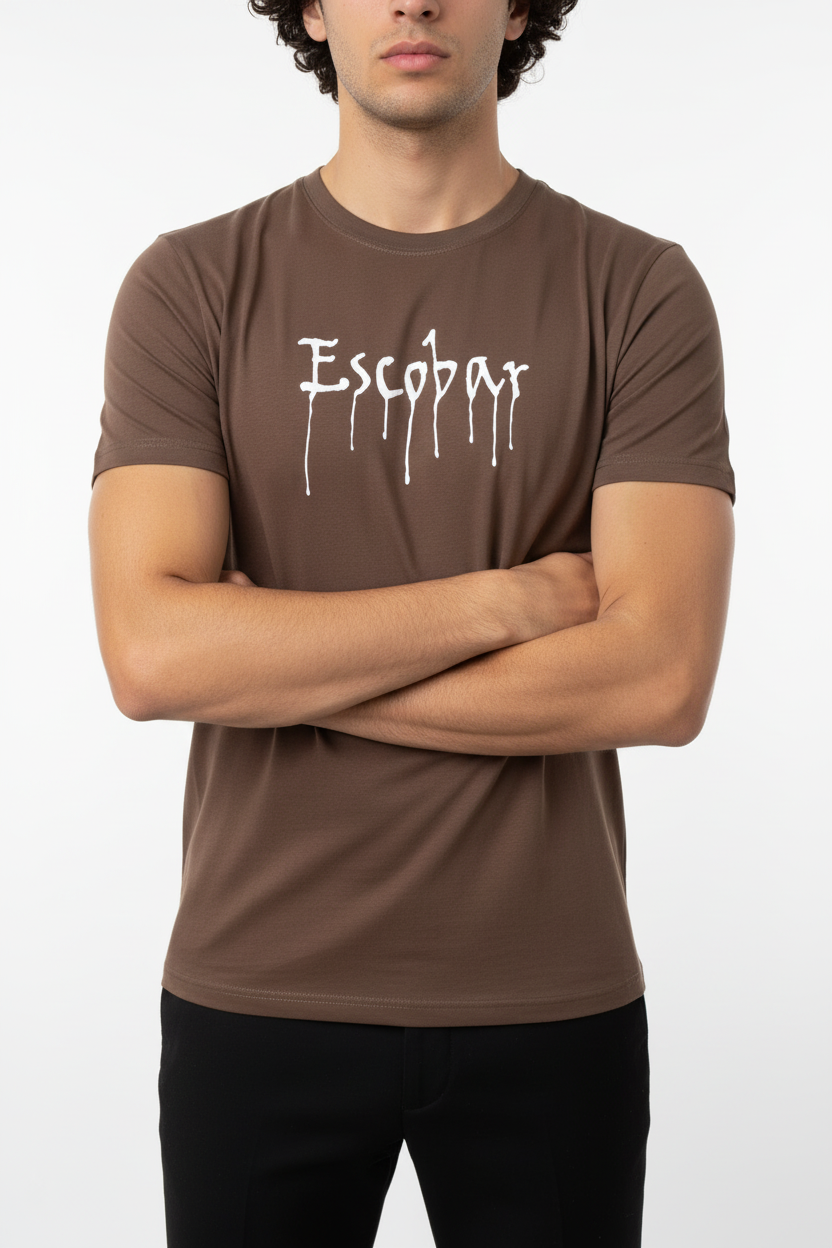 T-shirt Brown Escobar