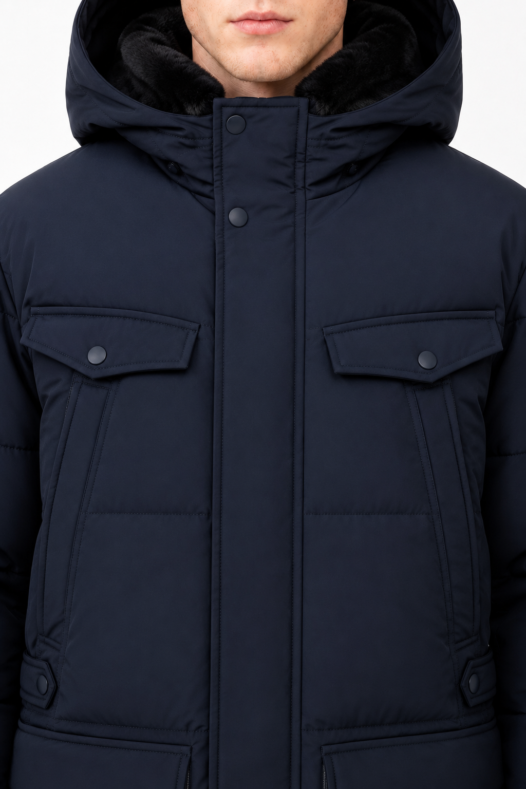 Parka Winterjas Federico Navy