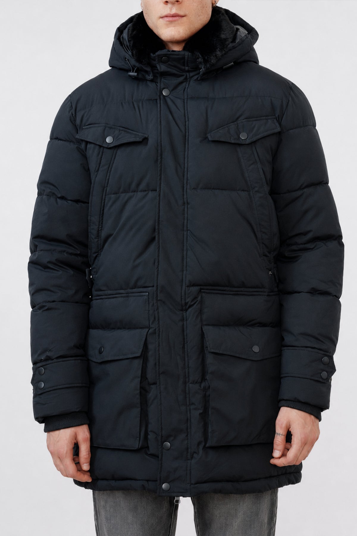 Parka Winterjacke Federico Navy