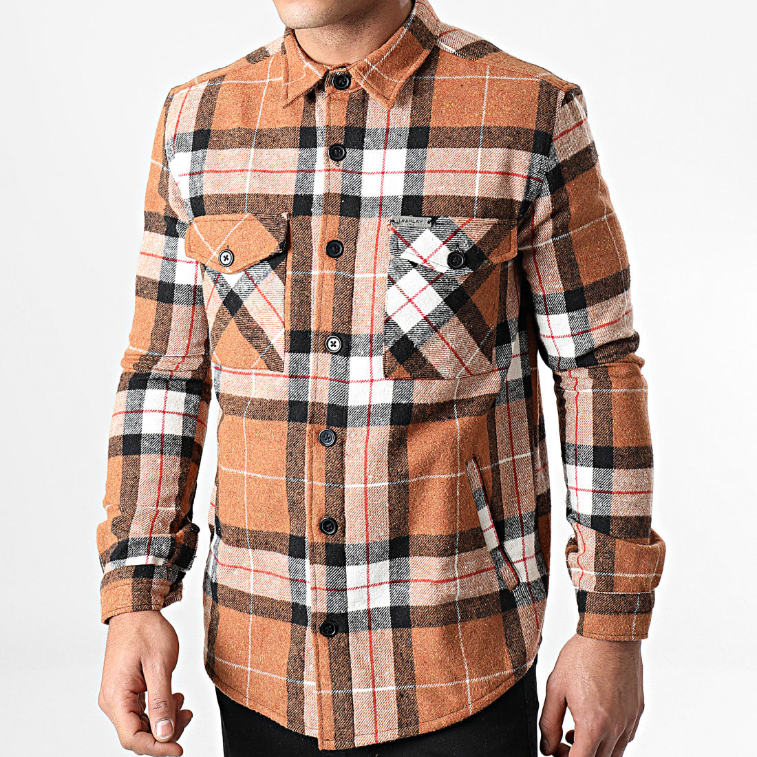 Shirt long sleeve metz lt blue
