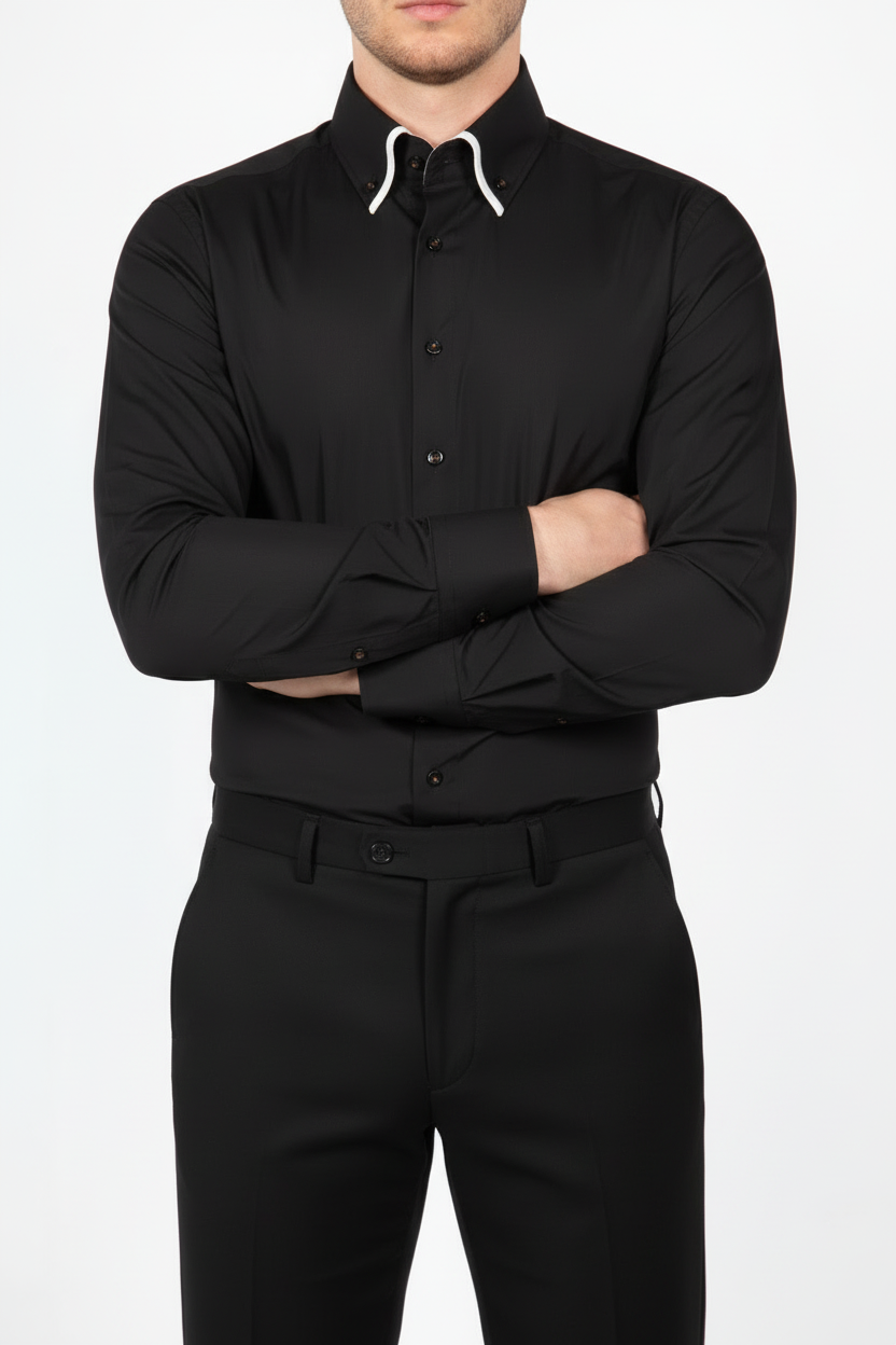 Overhemd Parla Zwart