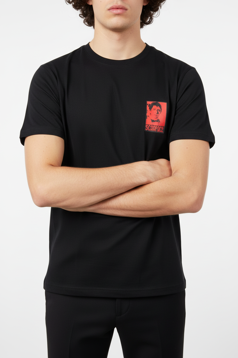 Scarface T-Shirt Zwart