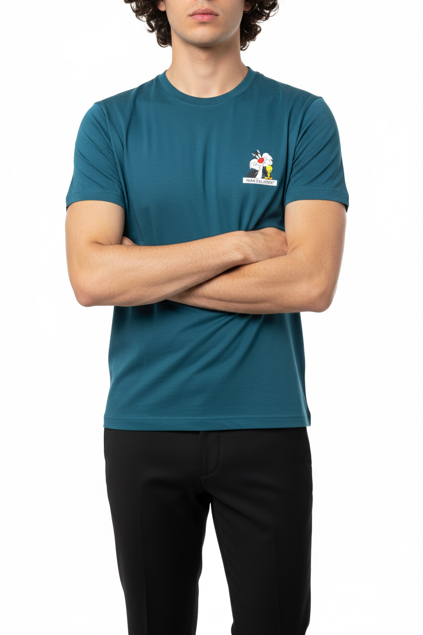 The Looney T-Shirt Petrol