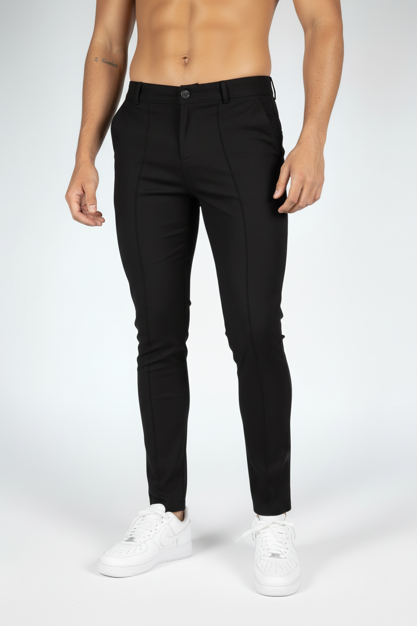 Chino Heren Sorrento Zwart