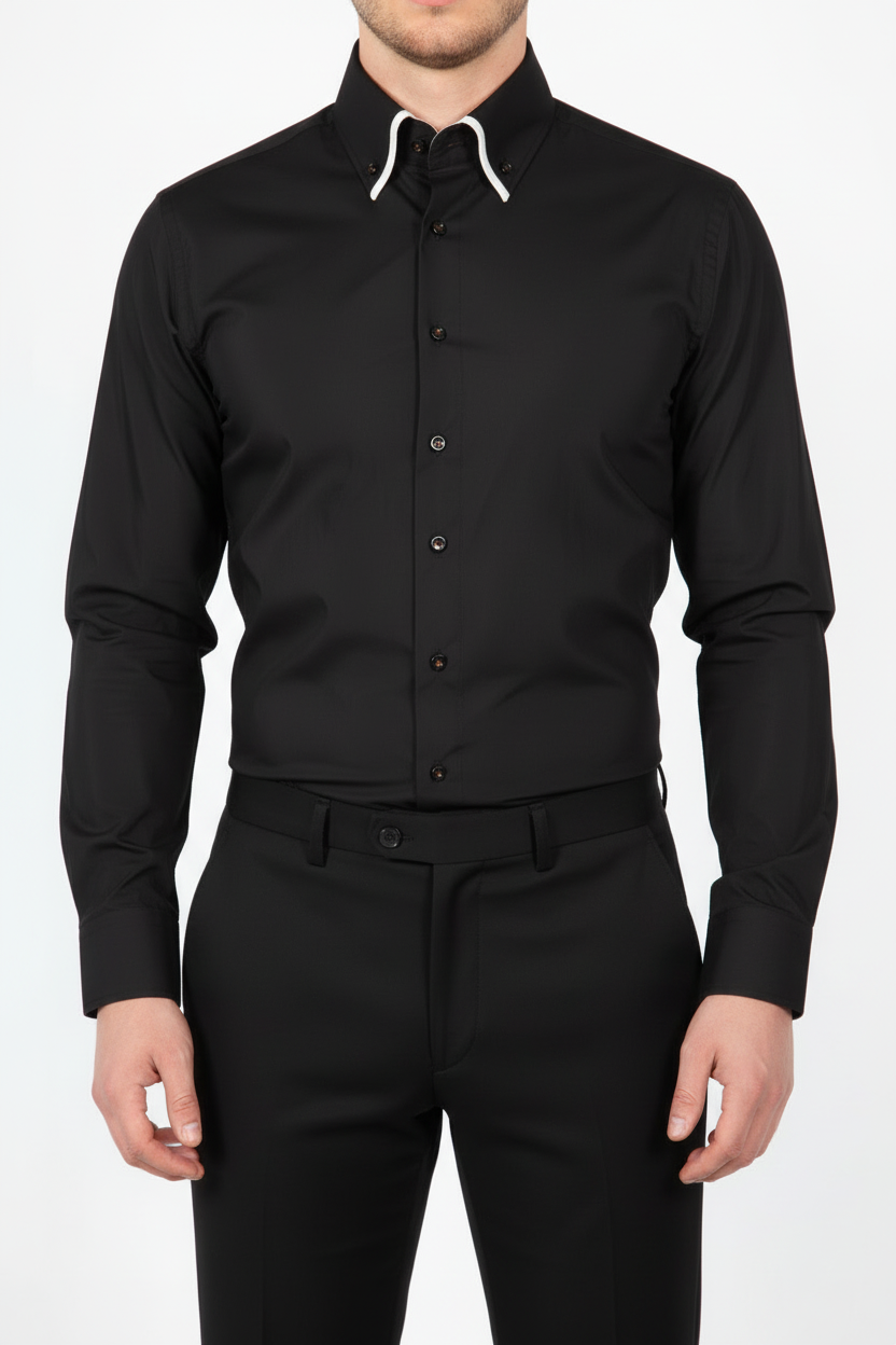 Overhemd Parla Zwart