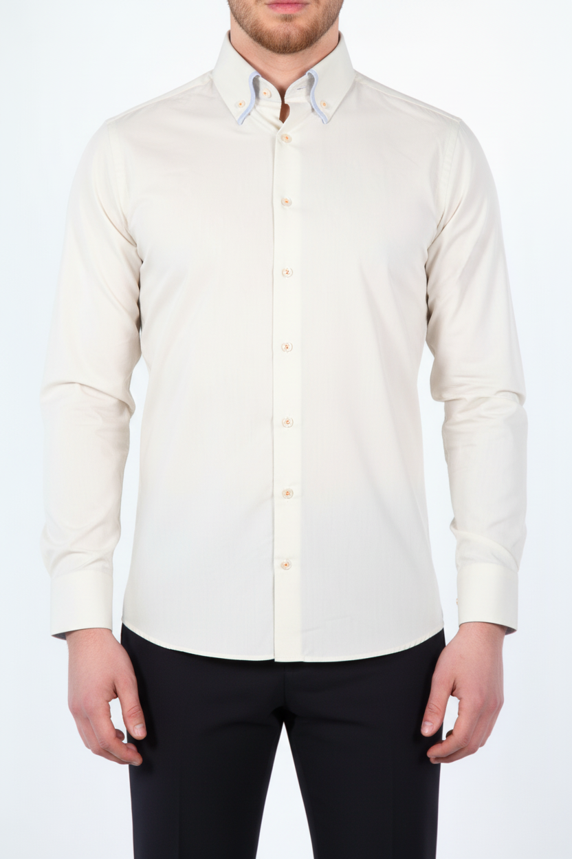 Overhemd Parla Beige