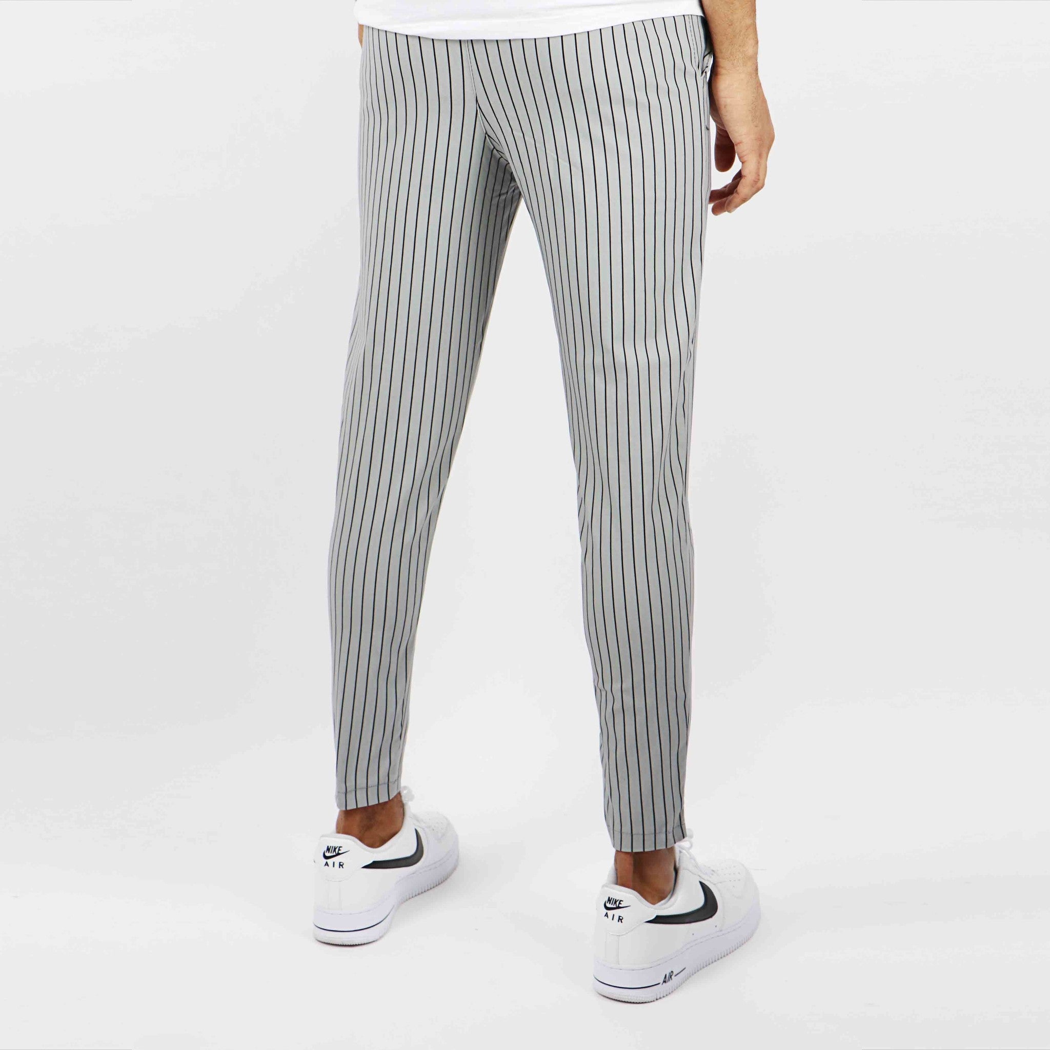 Chino Stripe Gray