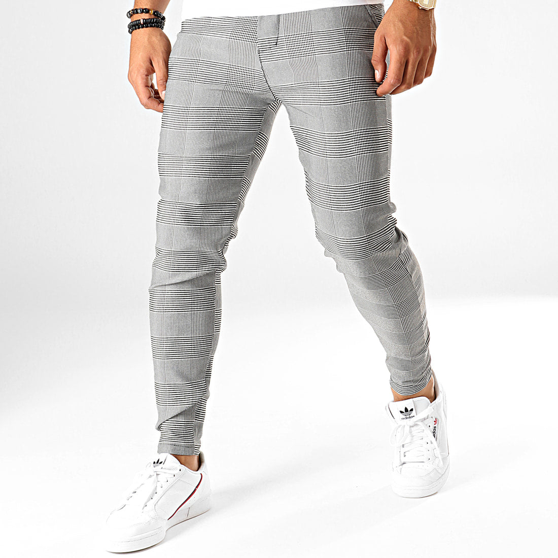 Geruite Chino Heren Rara