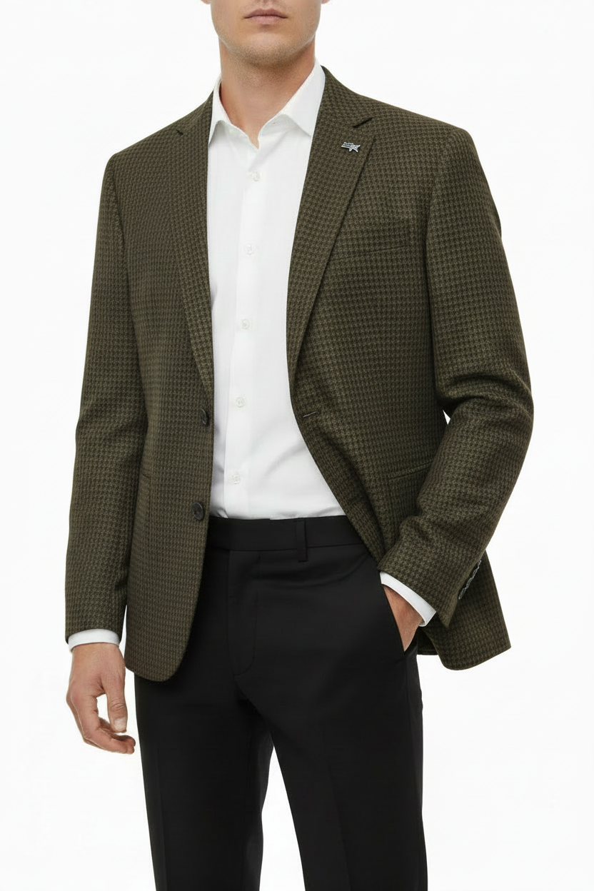 Heren Blazer Roma Groen