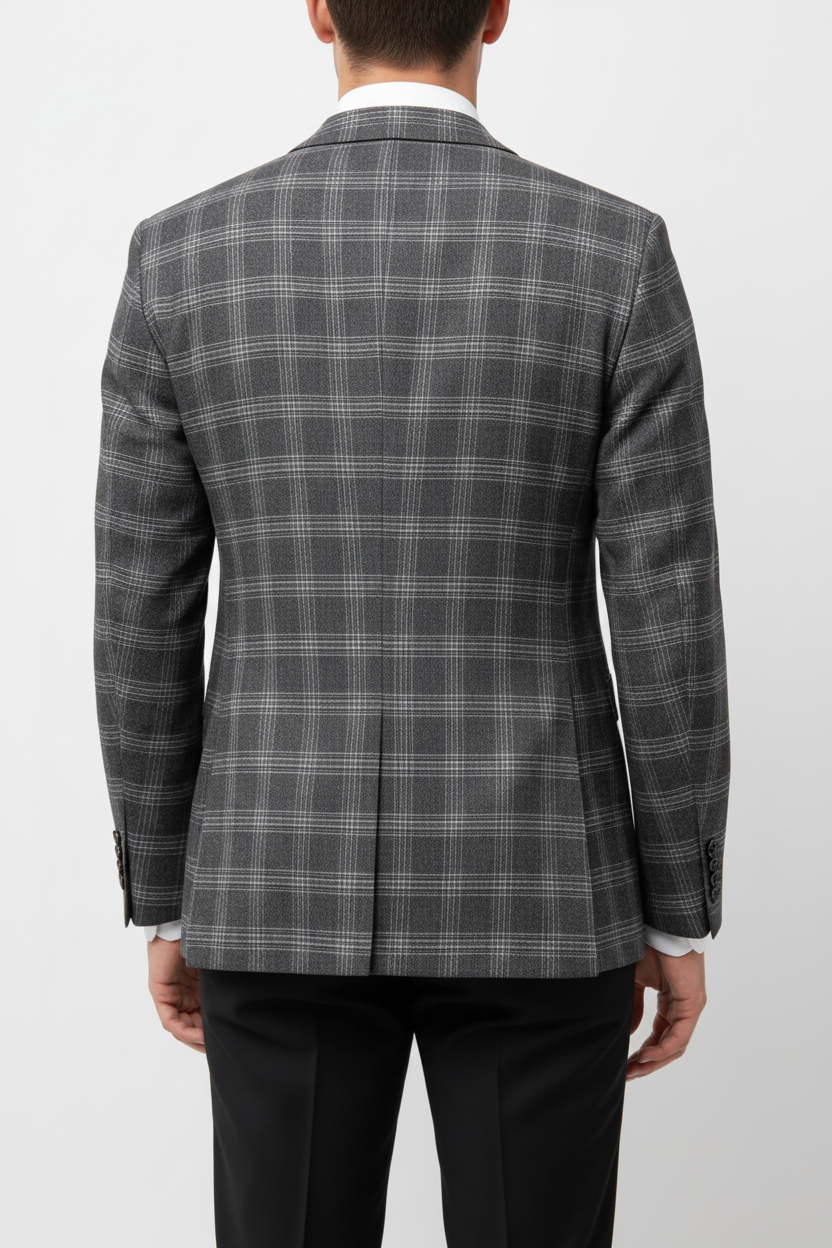 Heren Blazer Lucca Antraciet