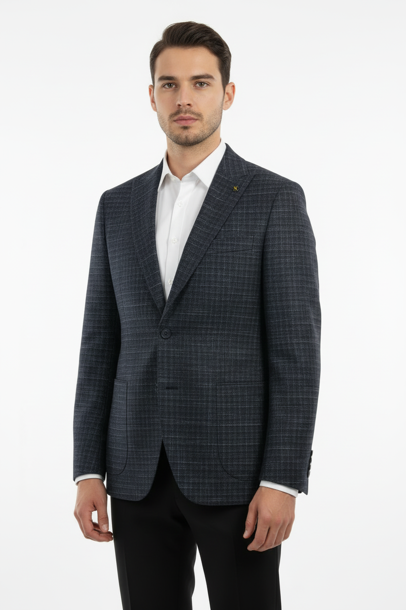 Heren Blazer Torino Navy