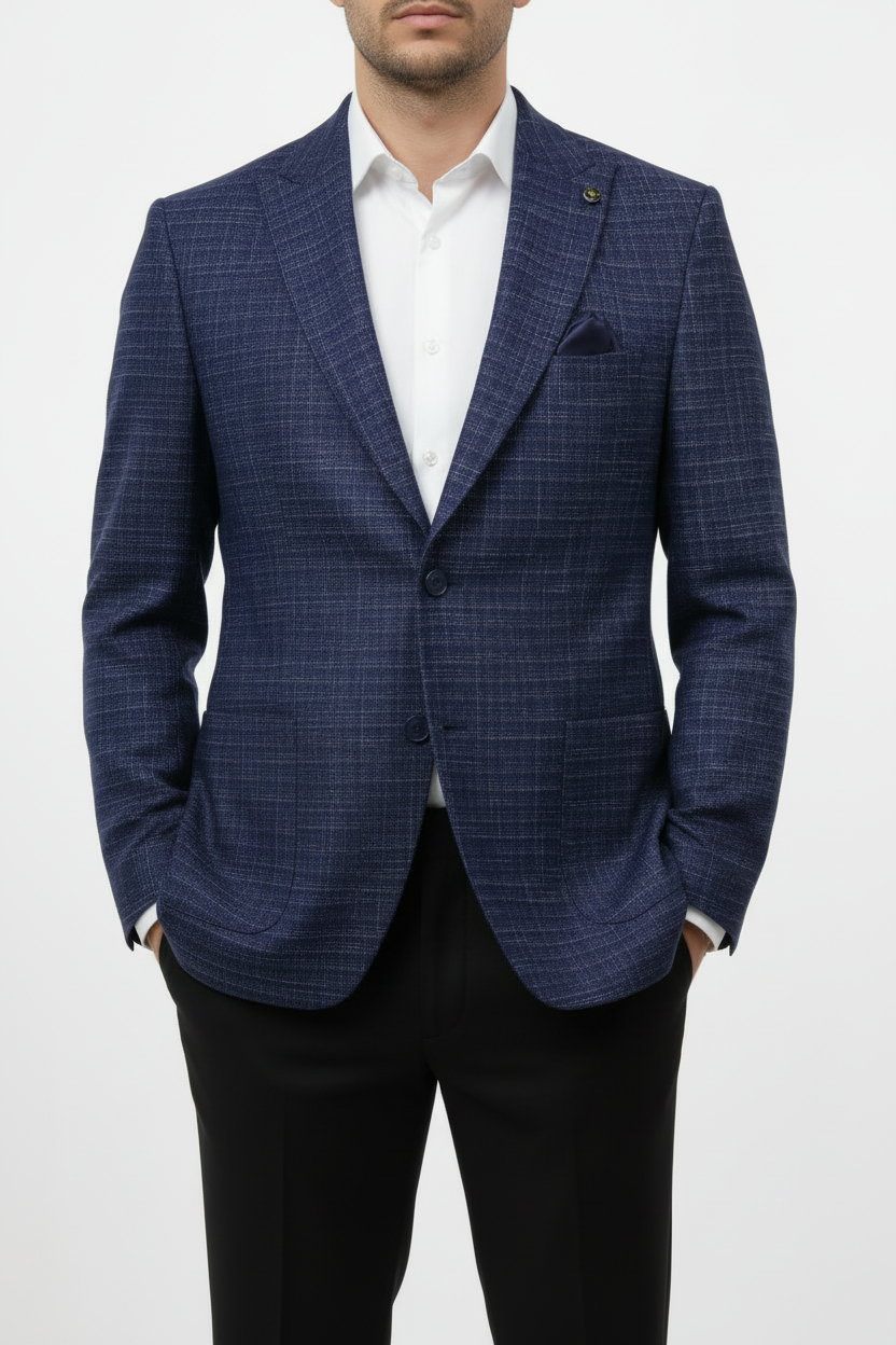 Herrenblazer Torino Marine