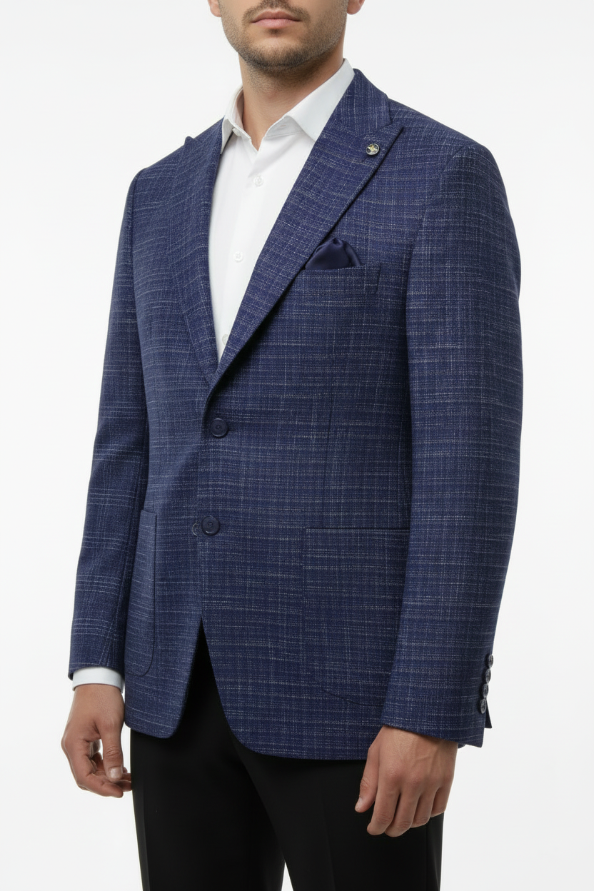 Heren Blazer Torino Marine