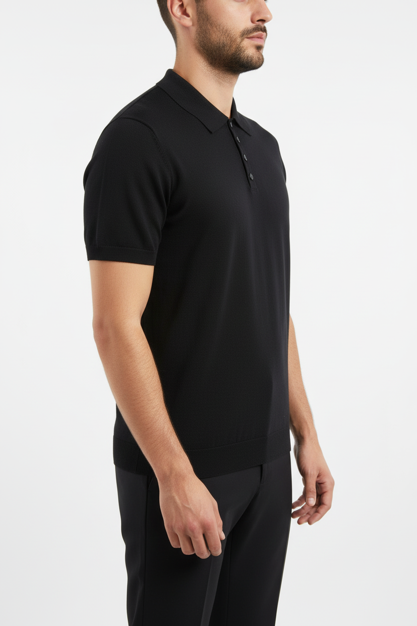 Polo Vigo Zwart