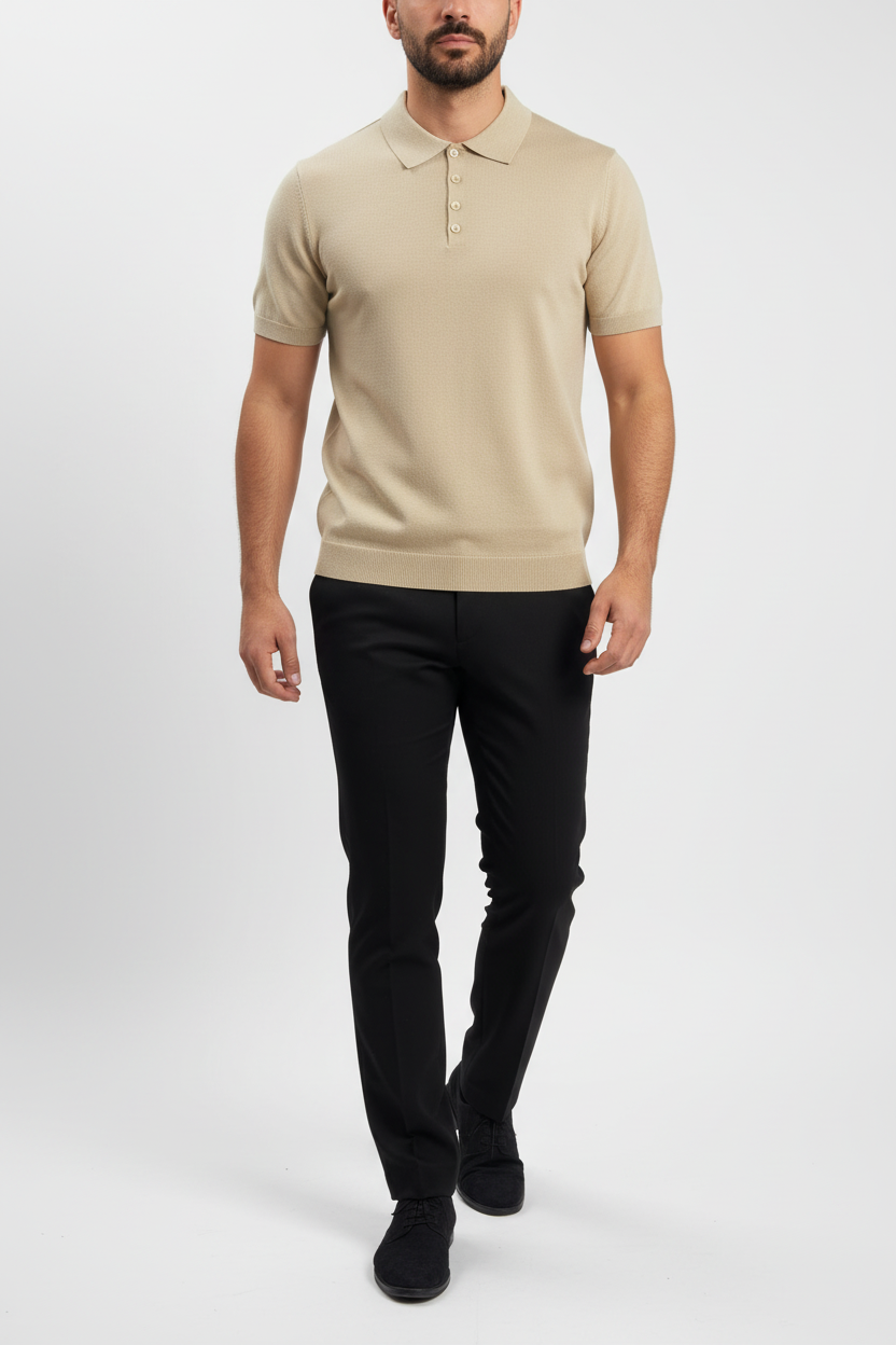 Polo Vigo Beige