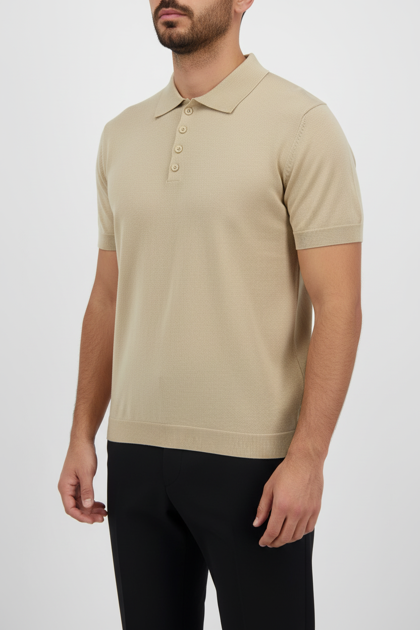 Polo Vigo Beige
