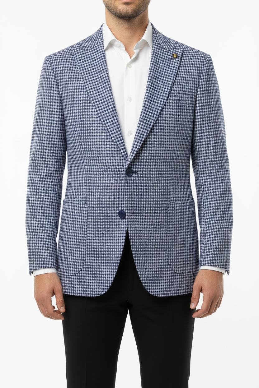 Blazer Homme Milano Bleu