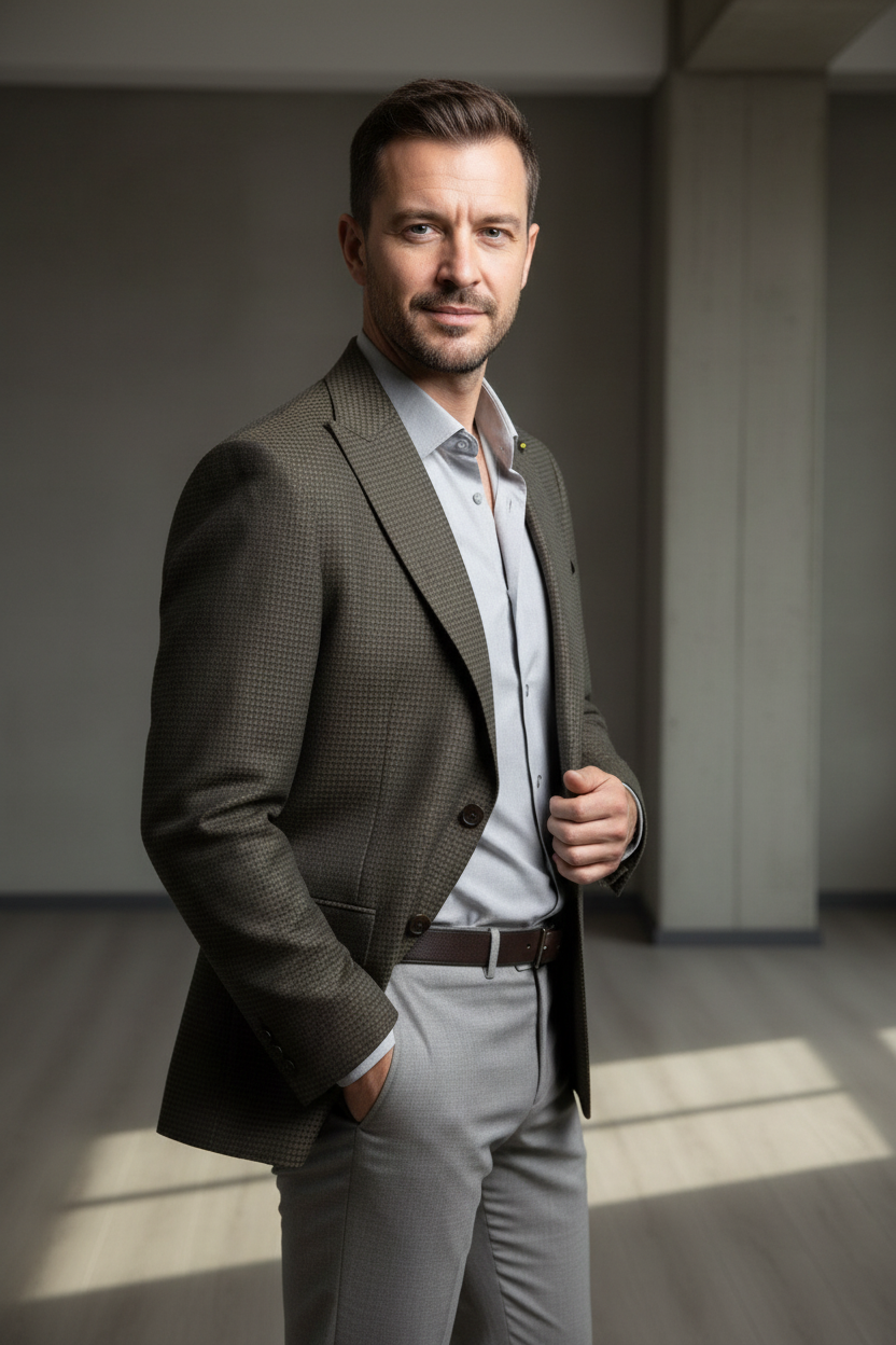 Giacca da uomo Roma Verde