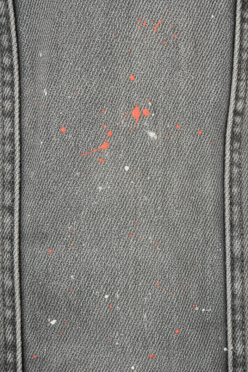 Denim-Spritzjacke in Grau