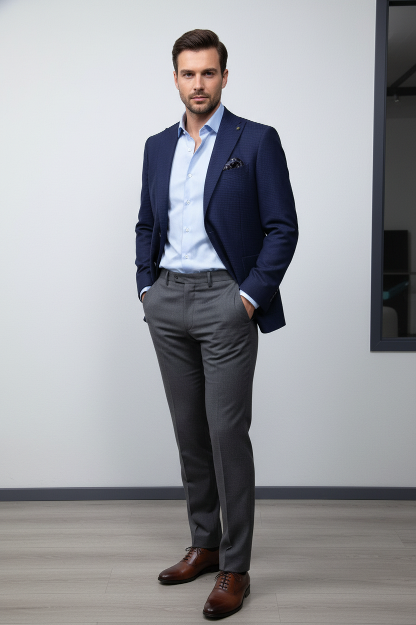 Blazer Homme Roma Bleu