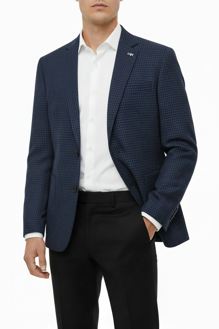 Heren Blazer Roma Blauw