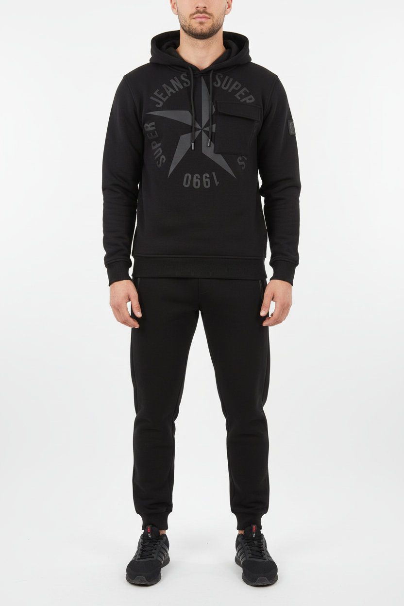 The Island Trainingspak zwart