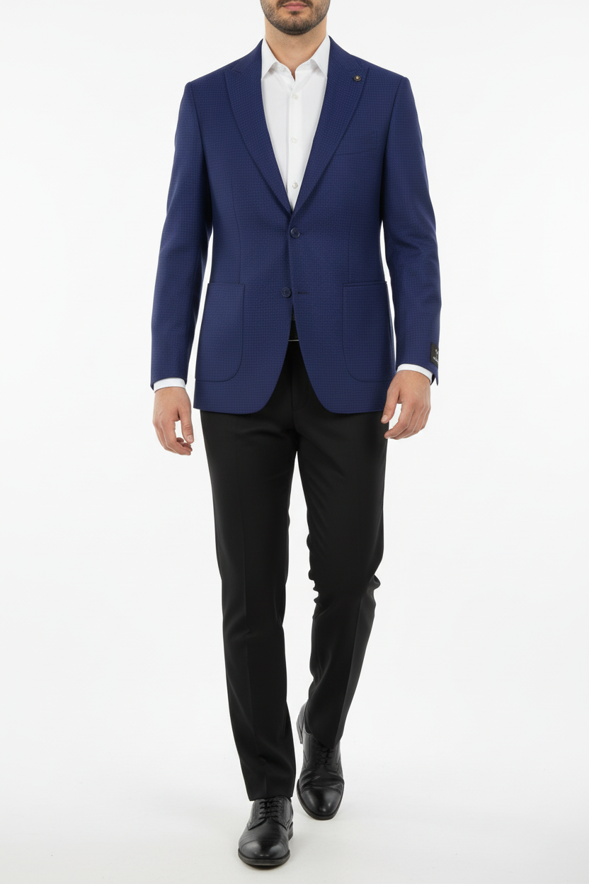 Giacca da uomo Roma blu navy