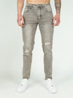 Essential Ripped Jeans Grijs