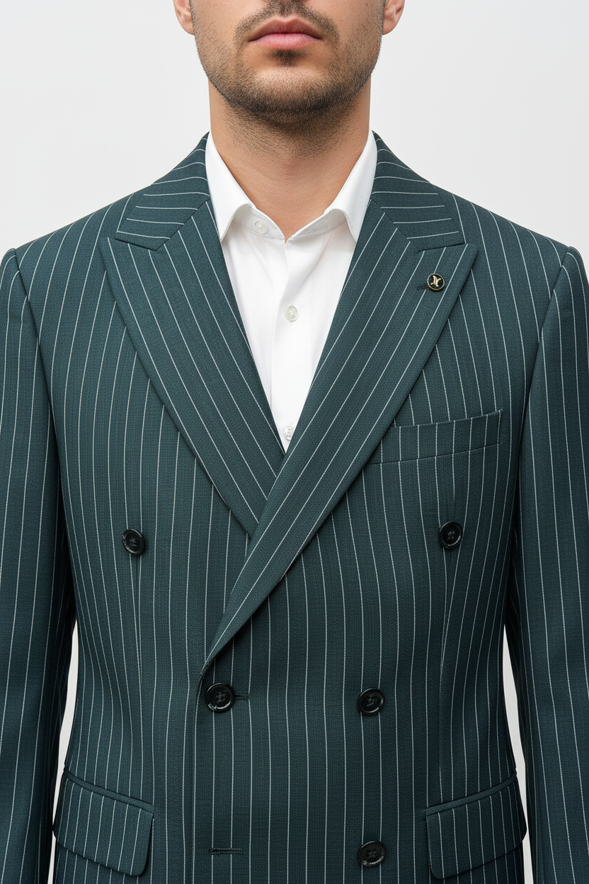 The Imperio Double Breasted Khaki