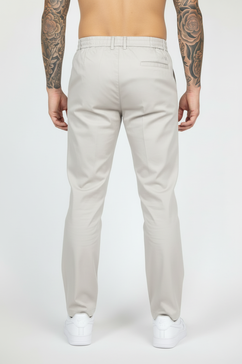 The Milano Chino Licht Grijs