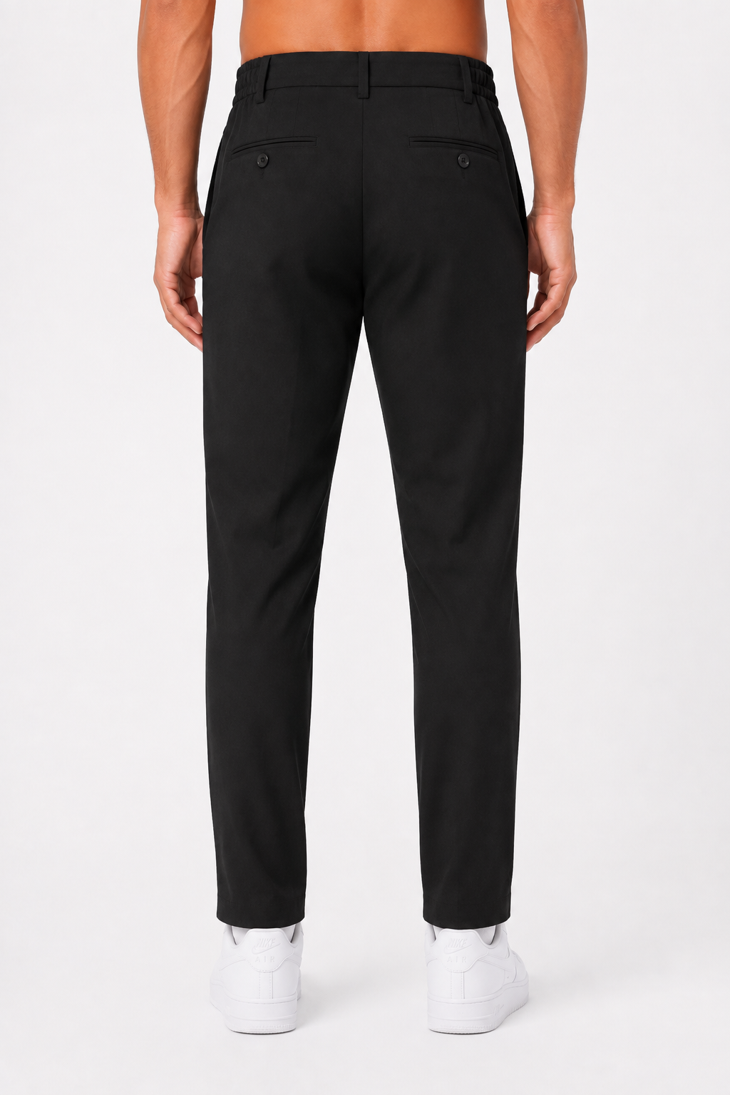 Milano Chino Regular Fit Zwart