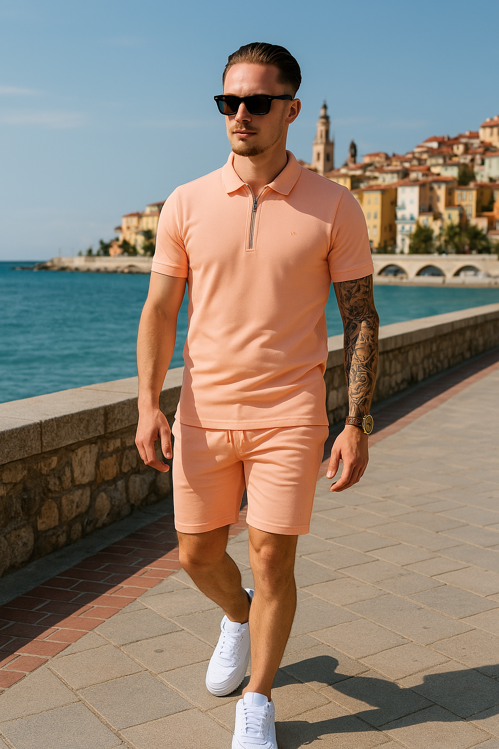 Polo Set Ibiza Salmon