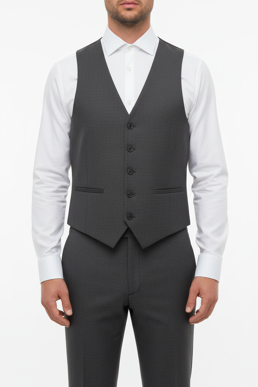 Sartoria Driedelig Pak Antraciet