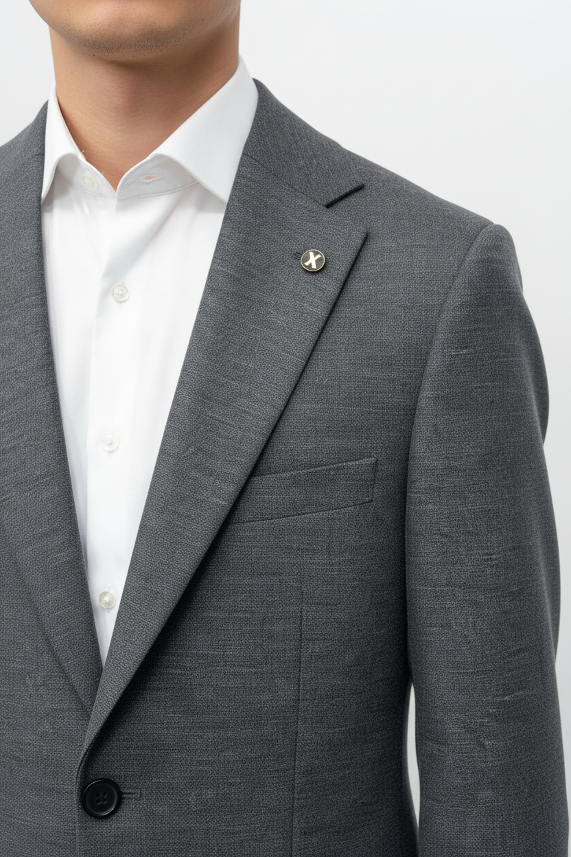 Sartoria Driedelig Pak Antraciet