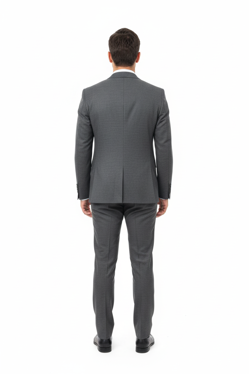 Sartoria Driedelig Pak Antraciet